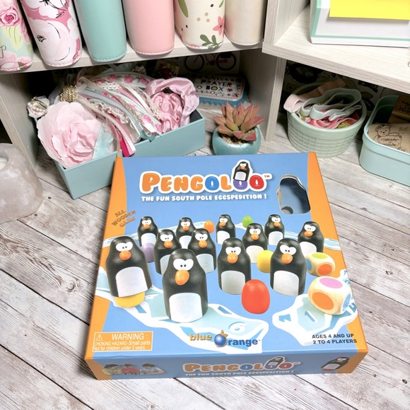 Pengoloo All Wooden Game Fun South Pole Eggspedition Ages 4 & Up 2007 Penguins - Picture 2 of 7